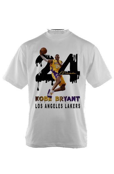 2001 Kobe Bryant Double Sided T-Shirt Black — Luxury Streetwear