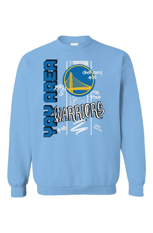 Yay Area Warriors Oversized Sweatshirt