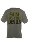 Sin As Devils Oversized Heavyweight T Shirt