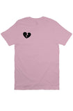 Pink Who Fixes Me Embroidery T Shirt