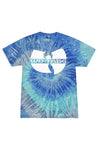 Tie Dye Blue Wu-Tang Tee