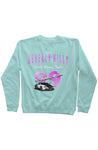 Beverly Hills Exotic Racing Pigment Dyed Crew Neck Sweatshirt